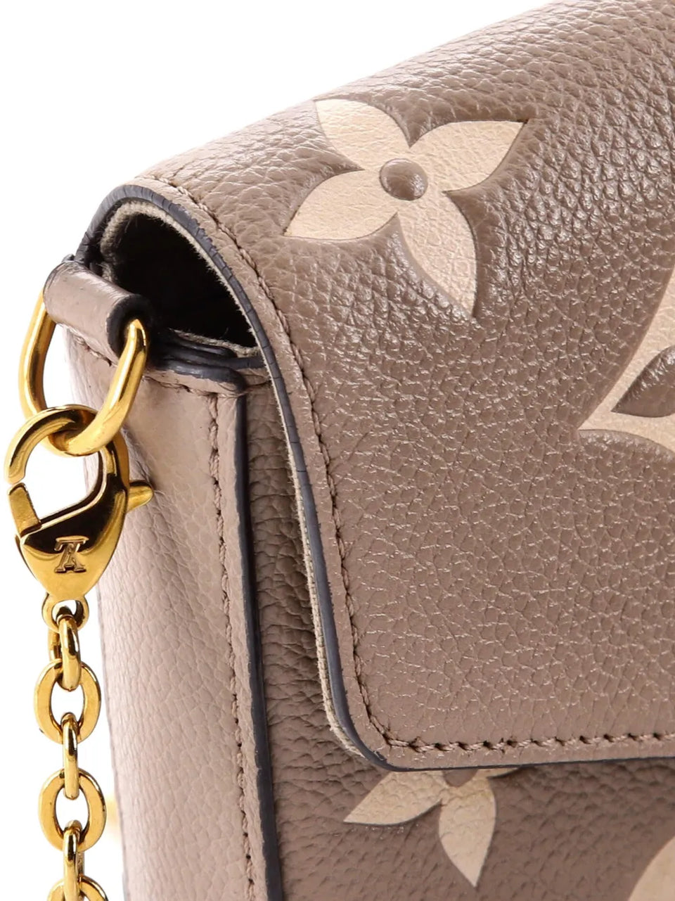 Felicie Pochette Bicolor Monogram Empreinte Giant crossbody bag