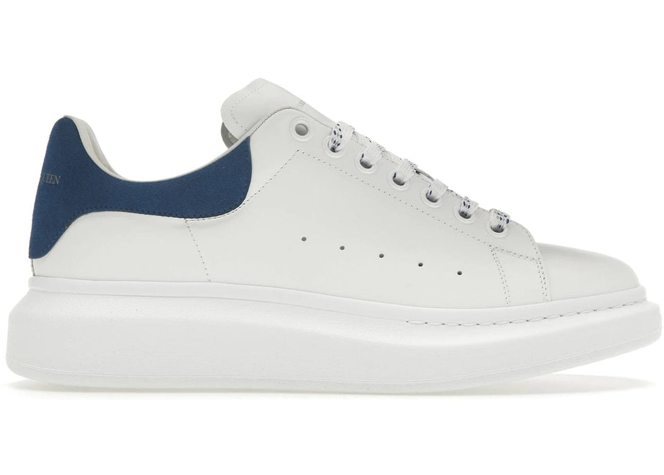 Alexander McQueen Oversized Sneaker White Paris Blue