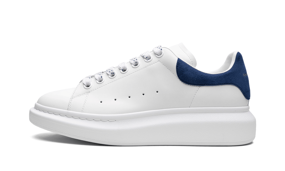 Alexander McQueen Oversized Sneaker White Paris Blue