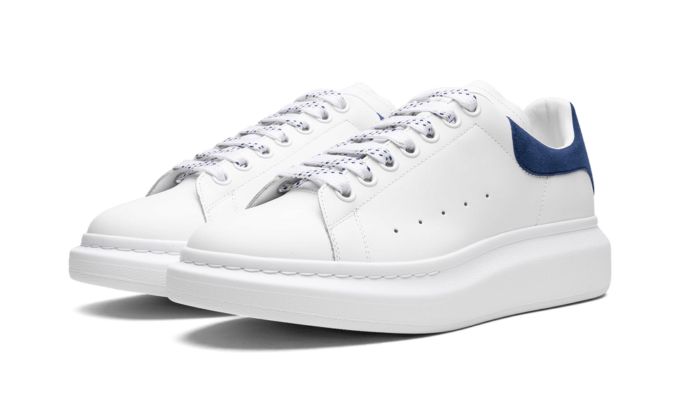Alexander McQueen Oversized Sneaker White Paris Blue