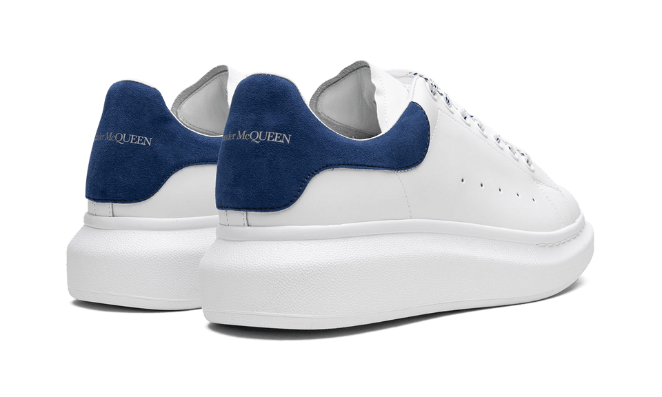 Alexander McQueen Oversized Sneaker White Paris Blue