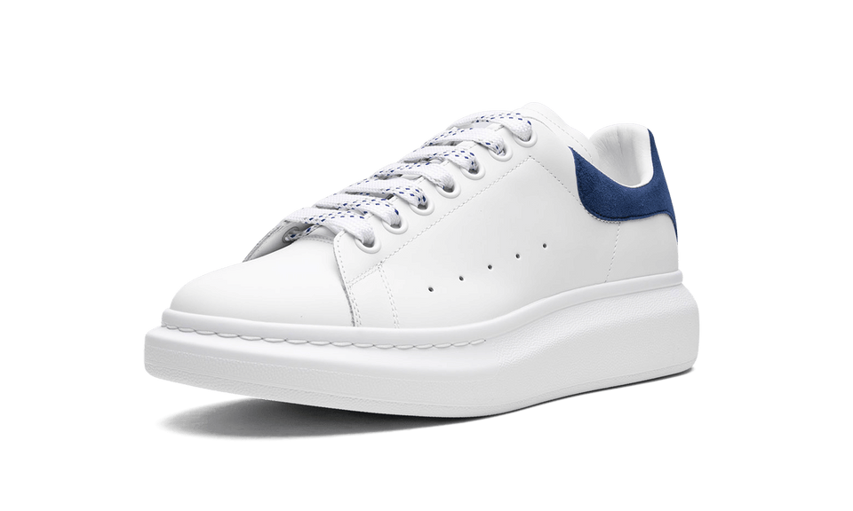 Alexander McQueen Oversized Sneaker White Paris Blue