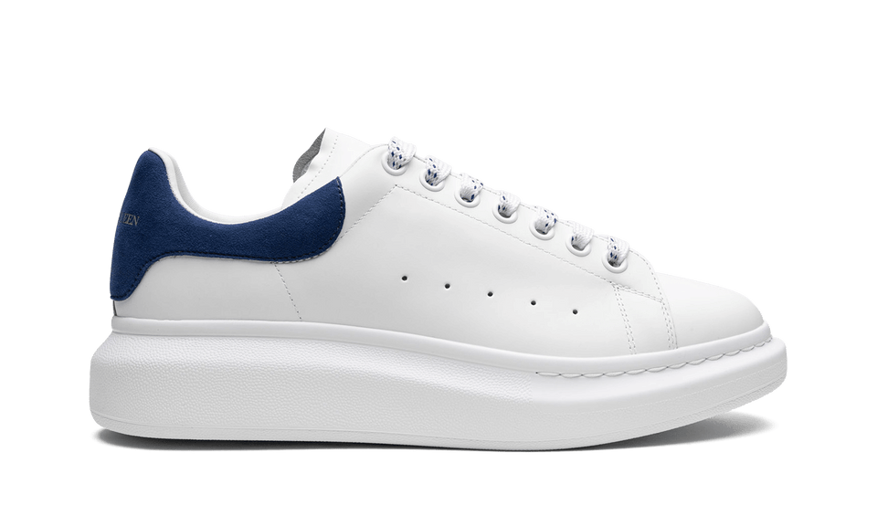 Alexander McQueen Oversized Sneaker White Paris Blue