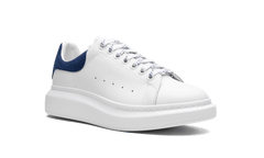 Alexander McQueen Oversized Sneaker White Paris Blue