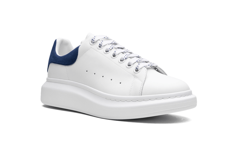 Alexander McQueen Oversized Sneaker White Paris Blue