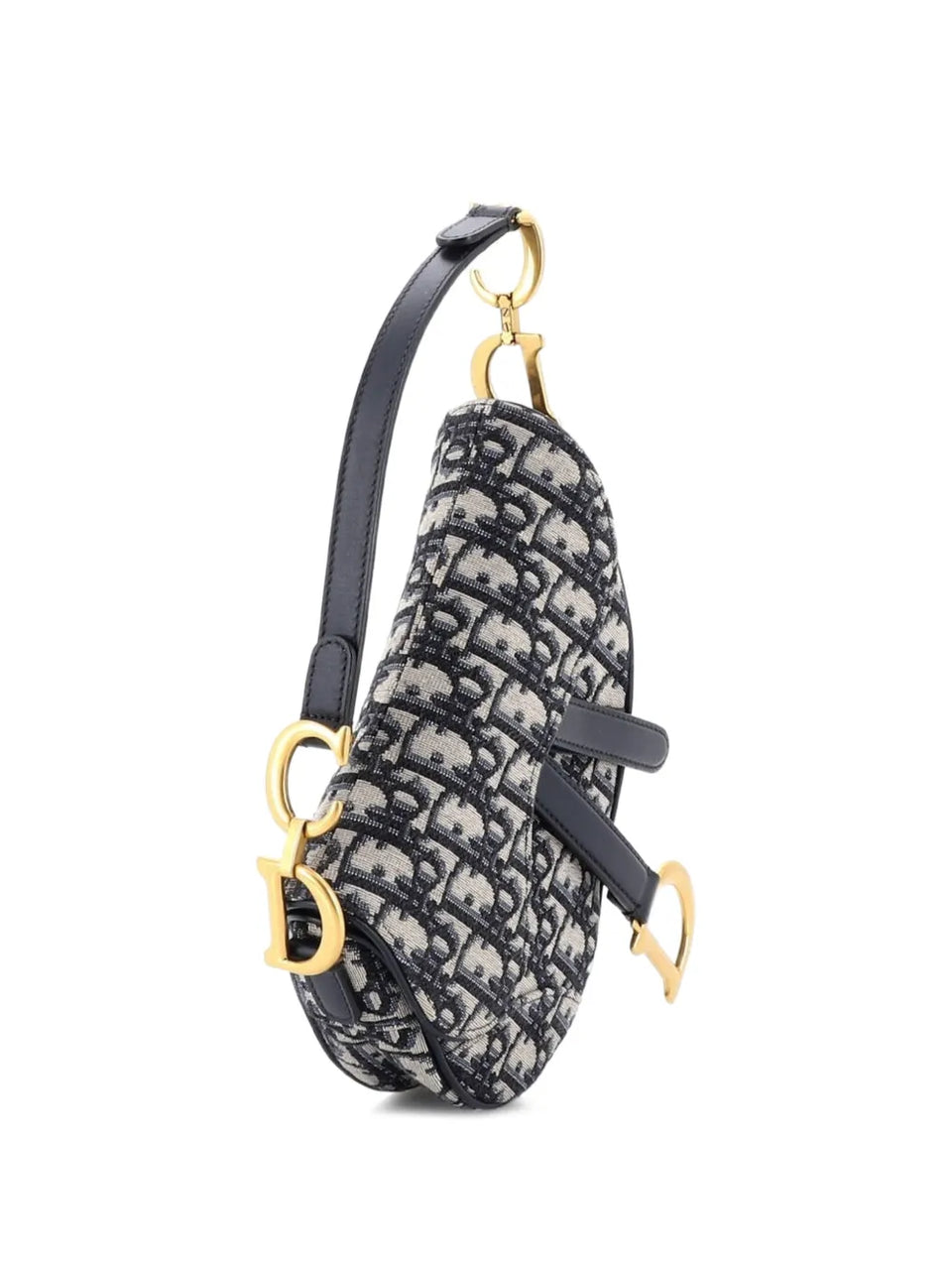 Saddle Handbag Oblique Canvas Mini shoulder bag