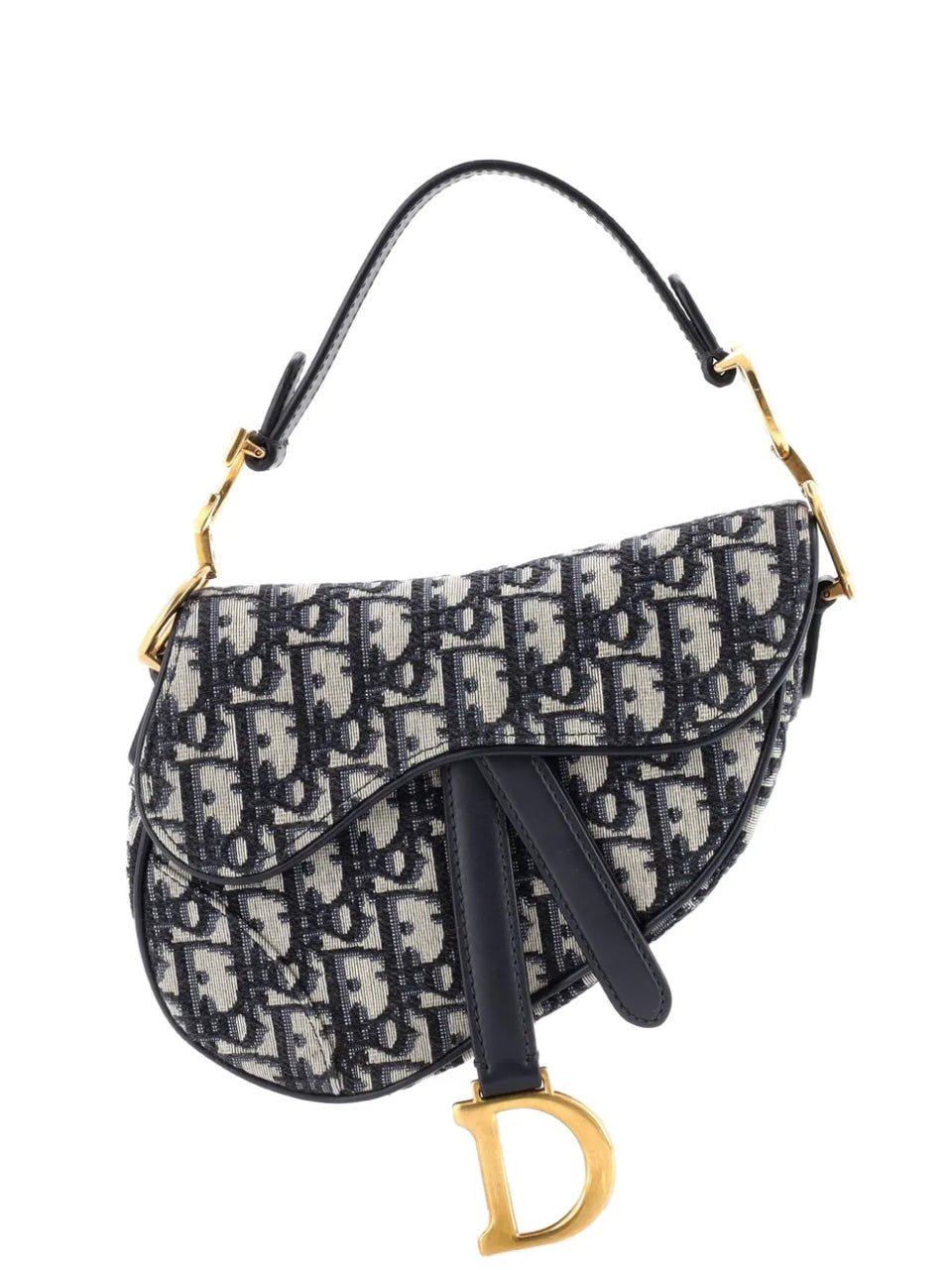 Saddle Handbag Oblique Canvas Mini shoulder bag