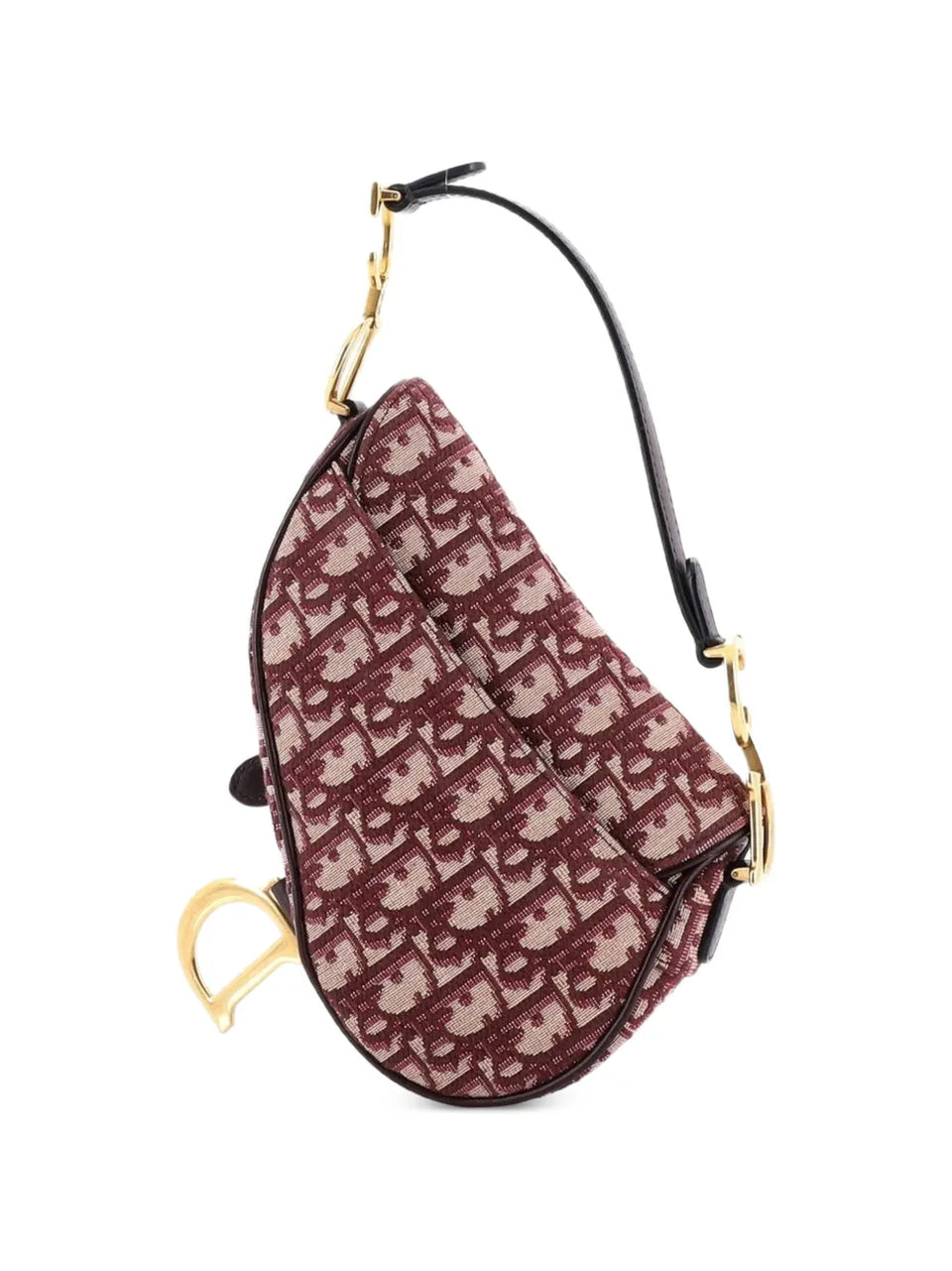 Saddle Handbag Oblique Canvas Mini shoulder bag