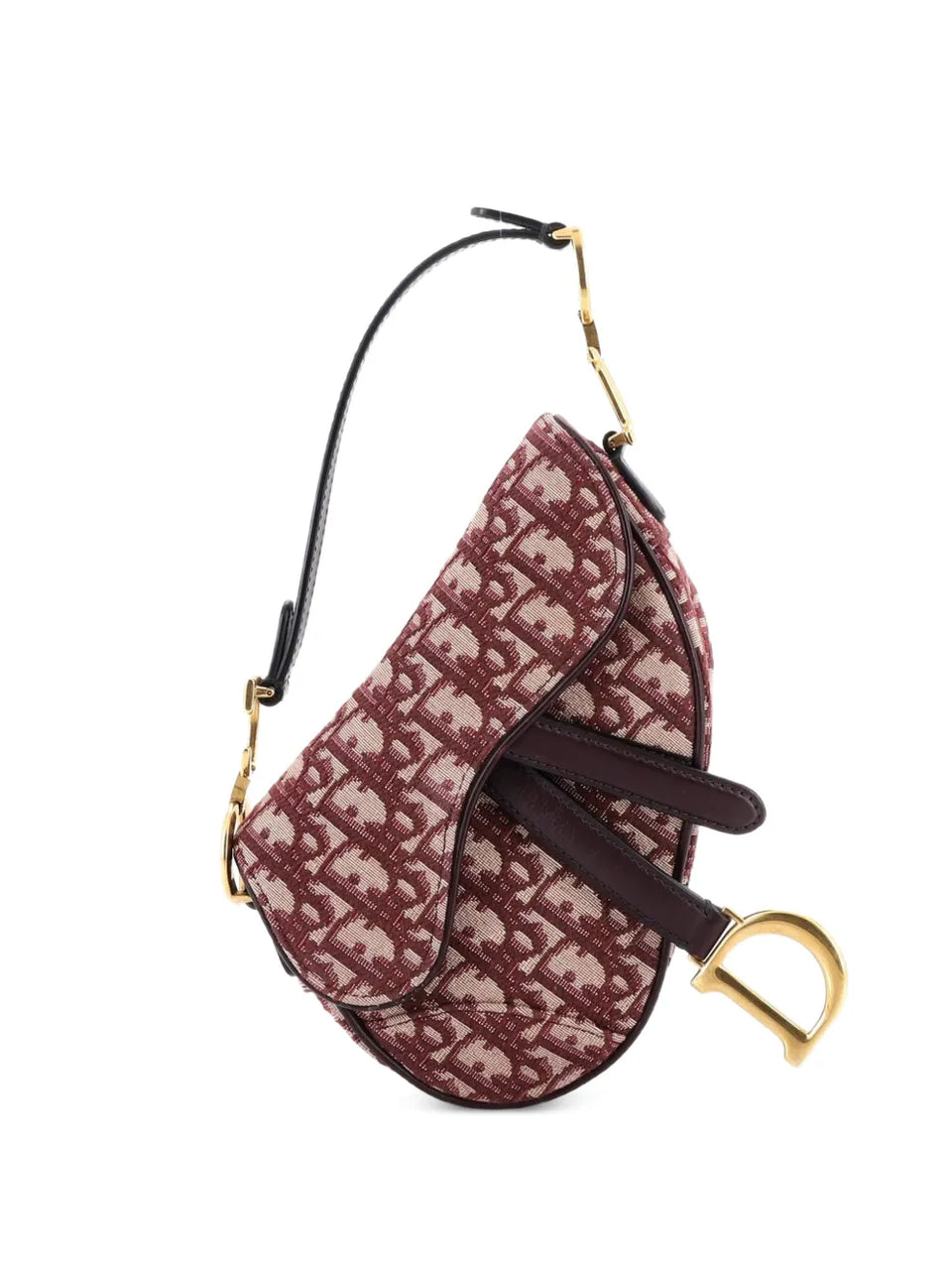 Saddle Handbag Oblique Canvas Mini shoulder bag