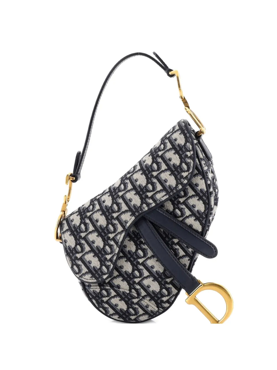 Saddle Handbag Oblique Canvas Mini shoulder bag