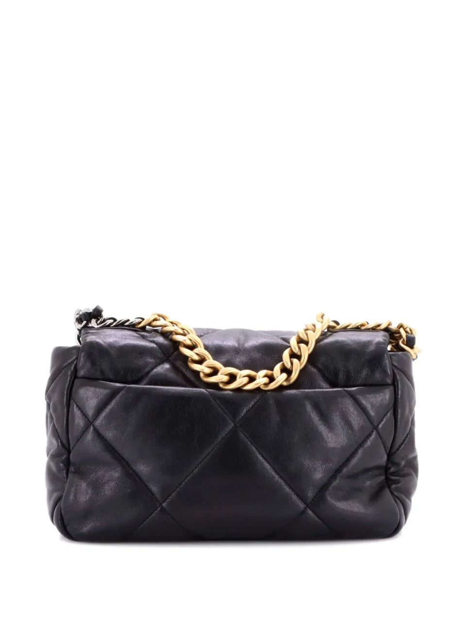 19 Flap Bag Quilted Leather Medium crossbody bag