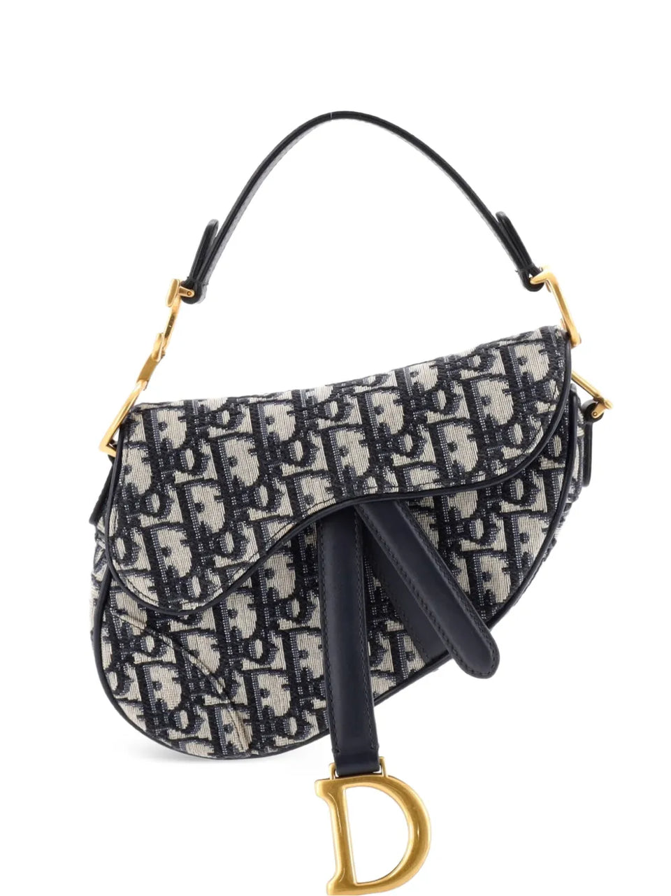 Saddle Handbag Oblique Canvas Mini shoulder bag