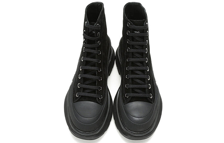Alexander Mcqueen Tread Slick Boot Triple Black