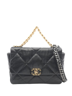 1994-1996 Medium Lambskin 19 Flap shoulder bag