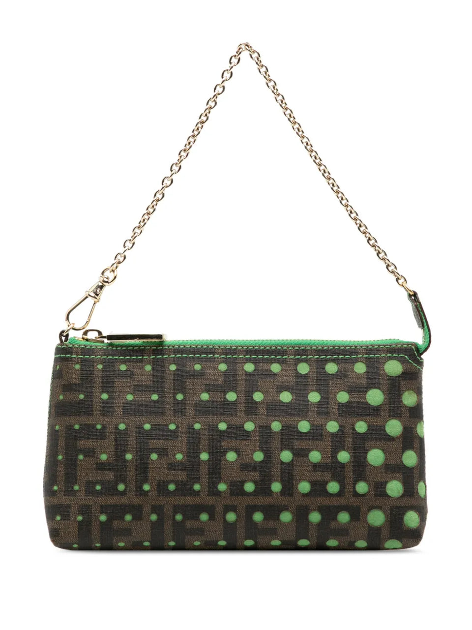 2010-2026 Zucca Spalmati Dots Chain Pochette shoulder bag