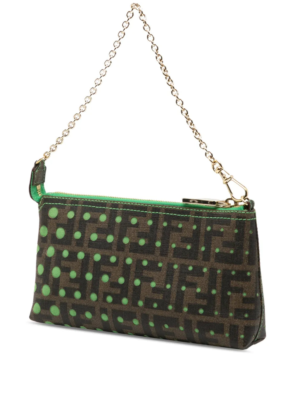 2010-2026 Zucca Spalmati Dots Chain Pochette shoulder bag