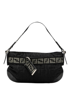 2000-2010 Zucca Nylon Zip Code shoulder bag