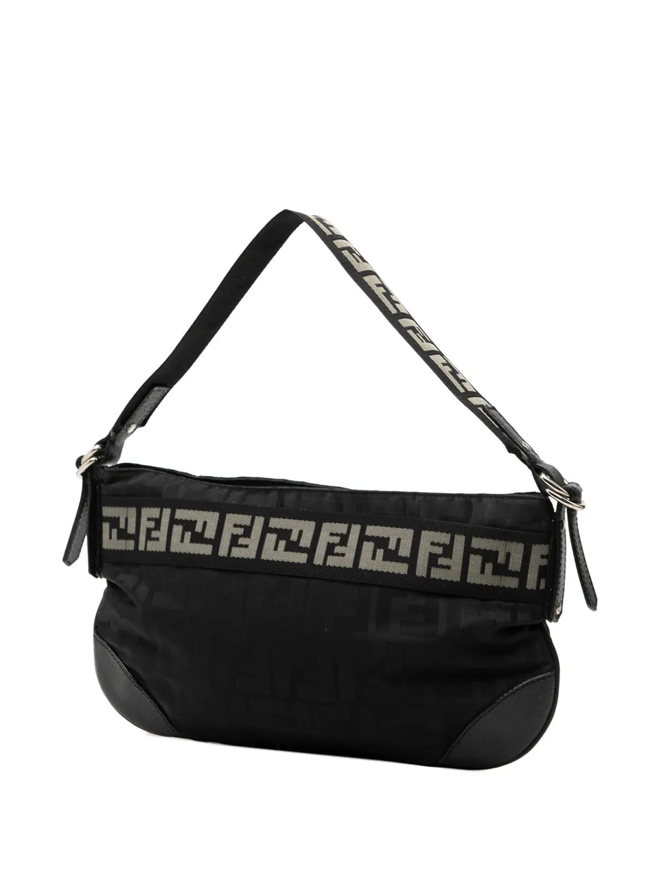 2000-2010 Zucca Nylon Zip Code shoulder bag