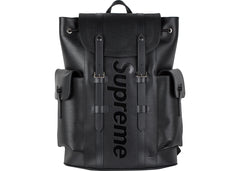 Louis Vuitton x Supreme Christopher Backpack Epi Pm Black