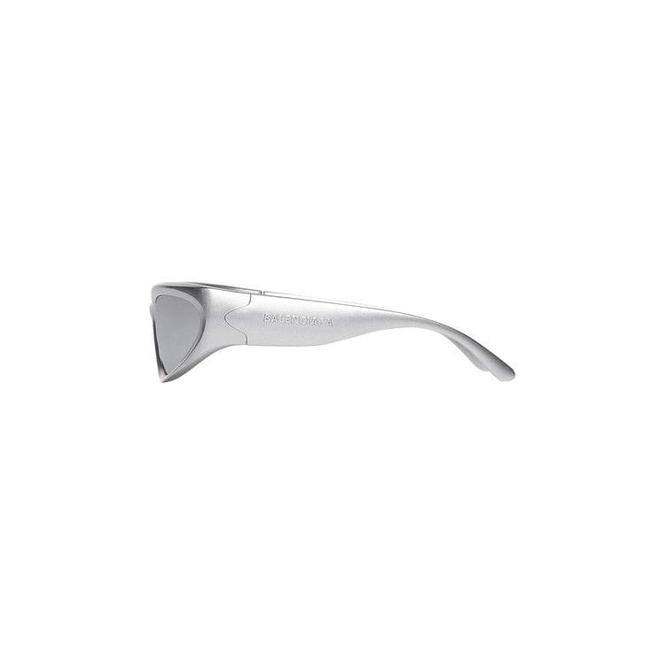 Balenciaga Swift Oval Sunglasses Silver