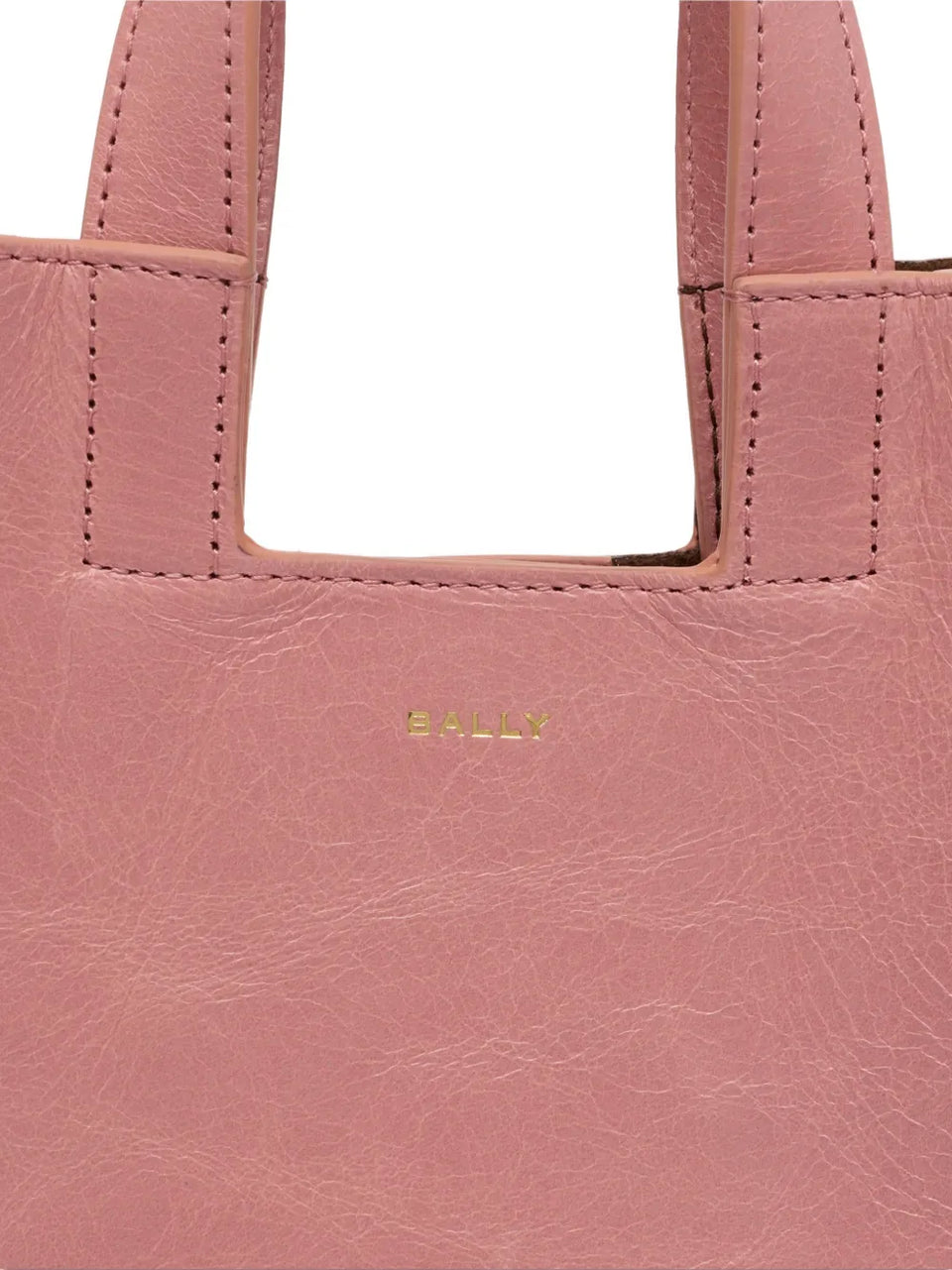 small leather tote bag