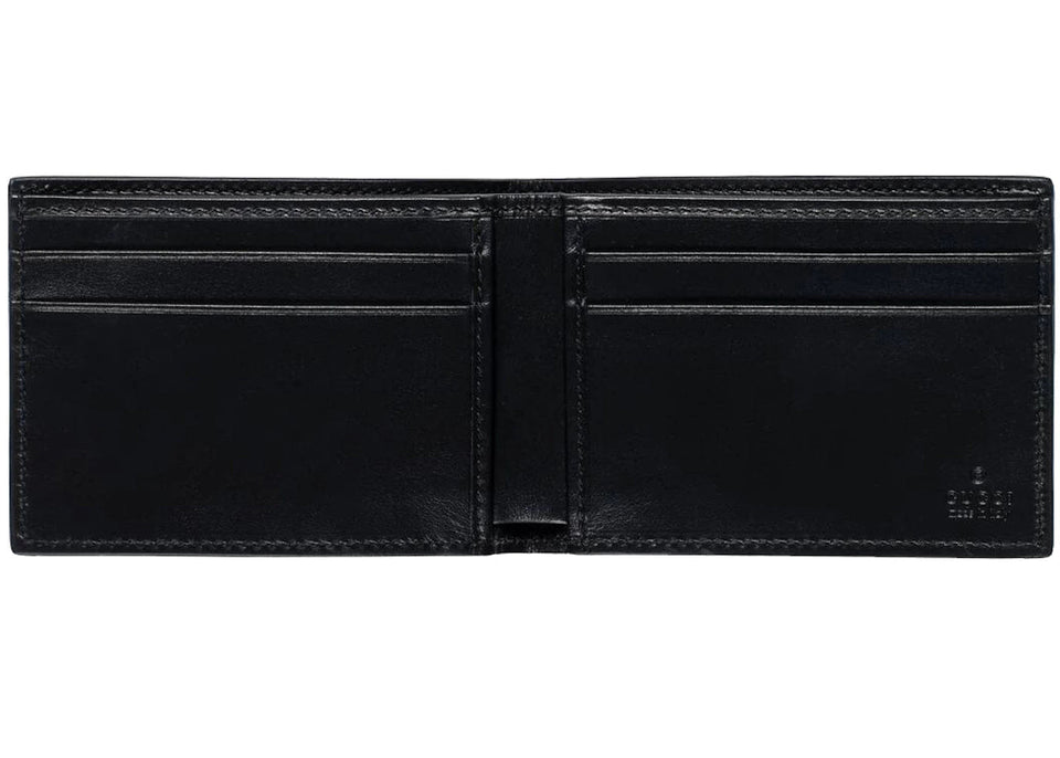 Gucci Gg Embossed Bi-Fold Wallet Black
