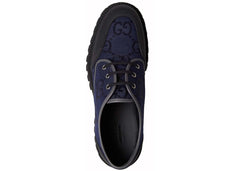Gucci Gg Laced-Up Shoes Navy