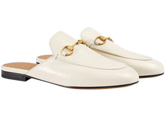 Gucci Princetown Slipper White Leather