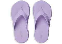 Gucci Thong Platform Sandal Lilac Womens