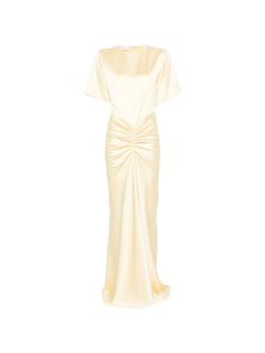 Iris draped maxi dress