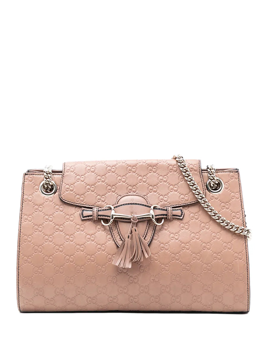 2016-2025 Large Guccissima Emily shoulder bag