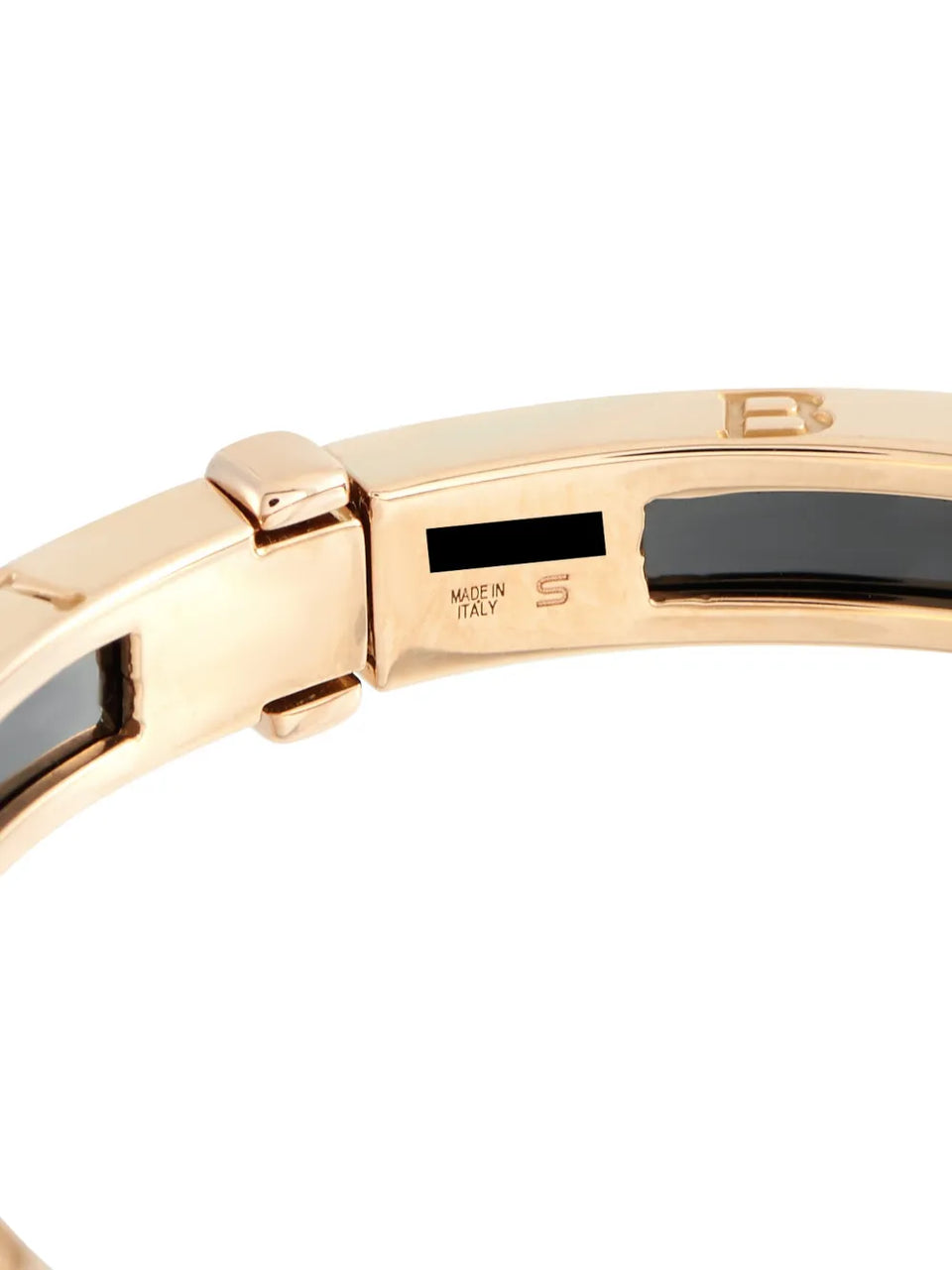 B.Zero1 ceramic rose gold bracelet