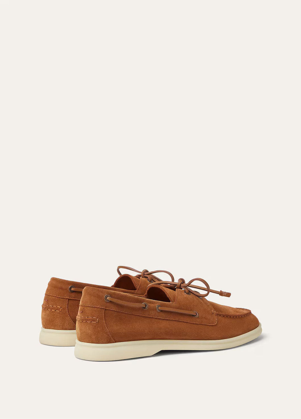 LoroPiana Sea-Sail Walk Loafer Cocoa