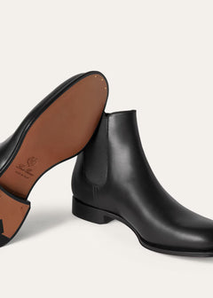 LoroPiana Rory Walk Chelsea Boot Black