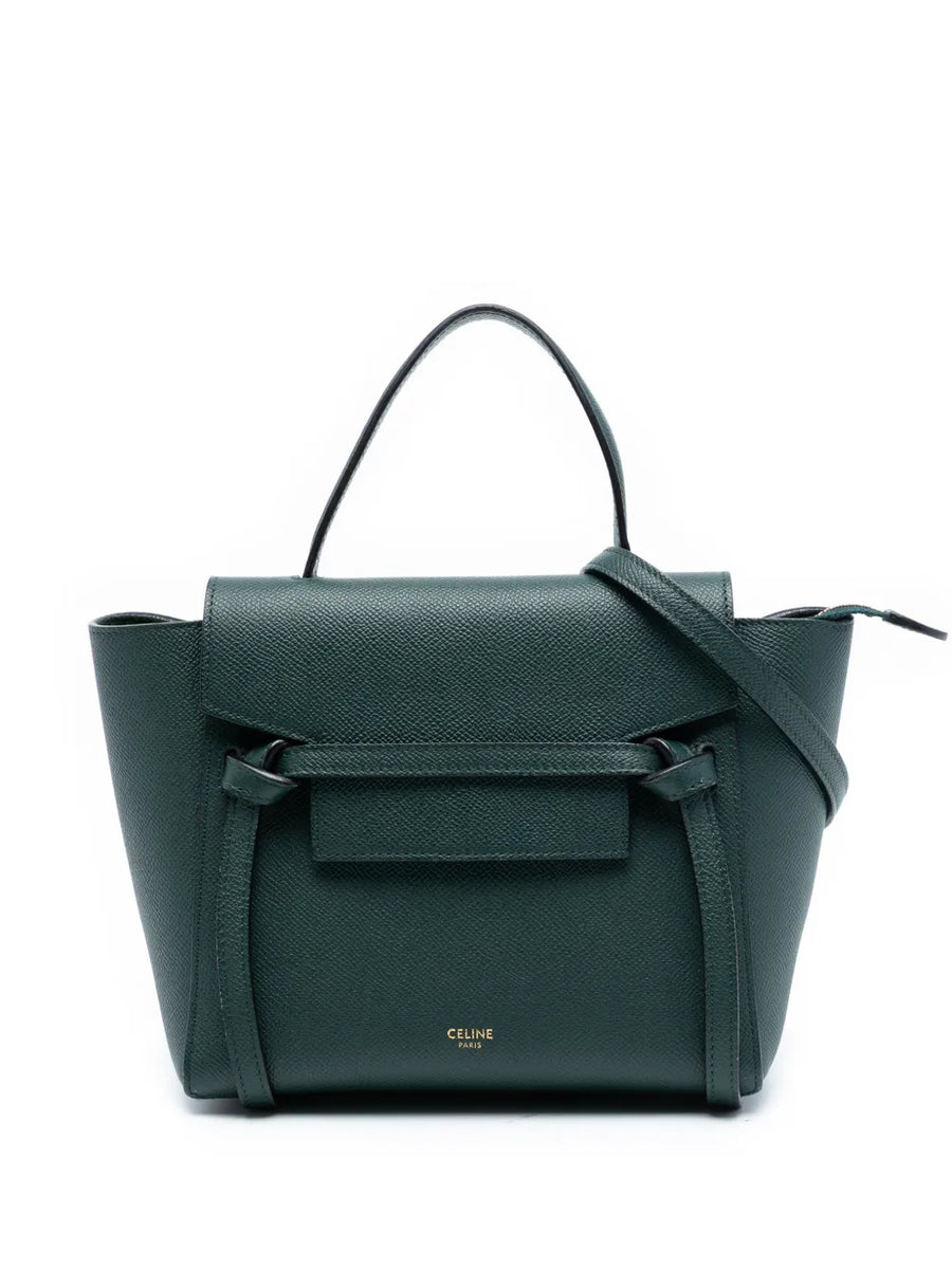 2019 Nano Grained Calfskin Belt Bag satchel