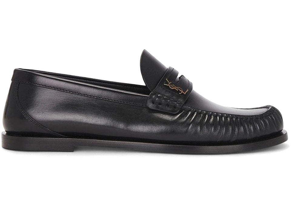 Saint Laurent Laurent Loafers Smooth Leather Black (Women'S)