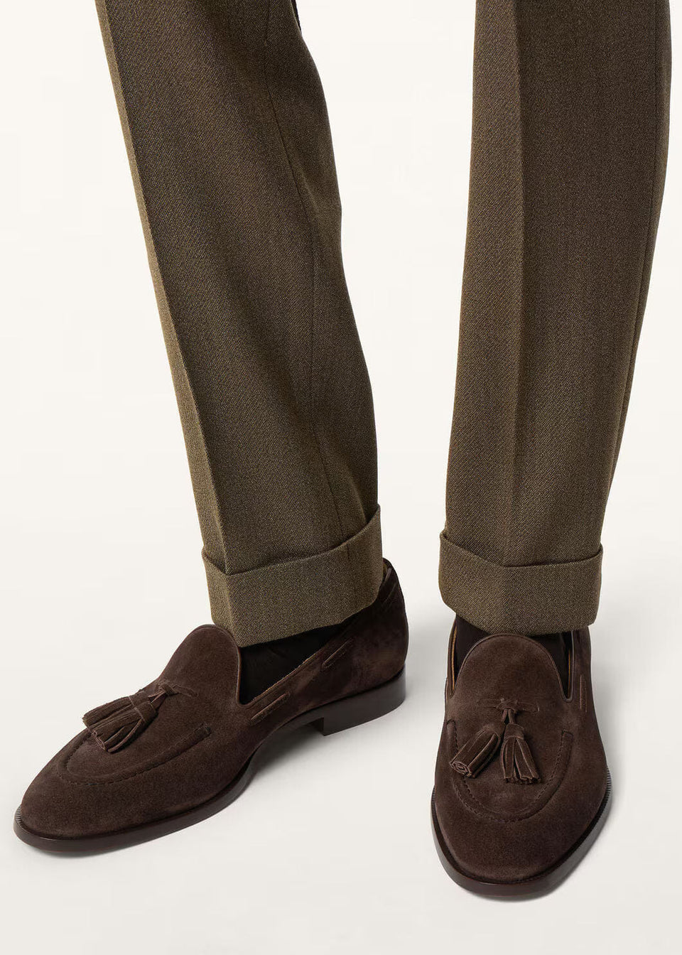 LoroPiana Serge Walk Loafer Chocolate