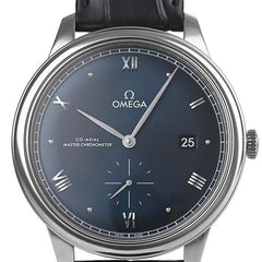 Omega De Ville Prestige Master Chronometer De Ville Prestige Blue dial 41mm 434.13.41.20.03.001 Leather strap