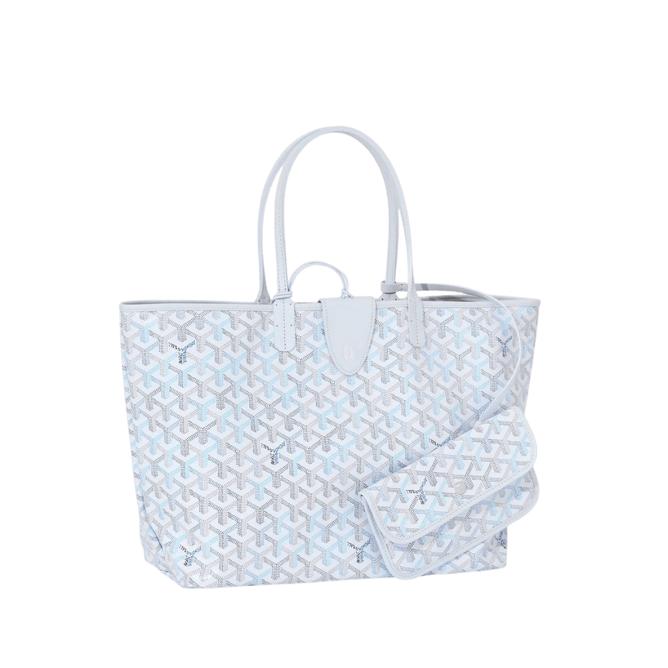 Goyard Saint Louis Pm Bag Multicoloured Multicoloured Polar Blue
