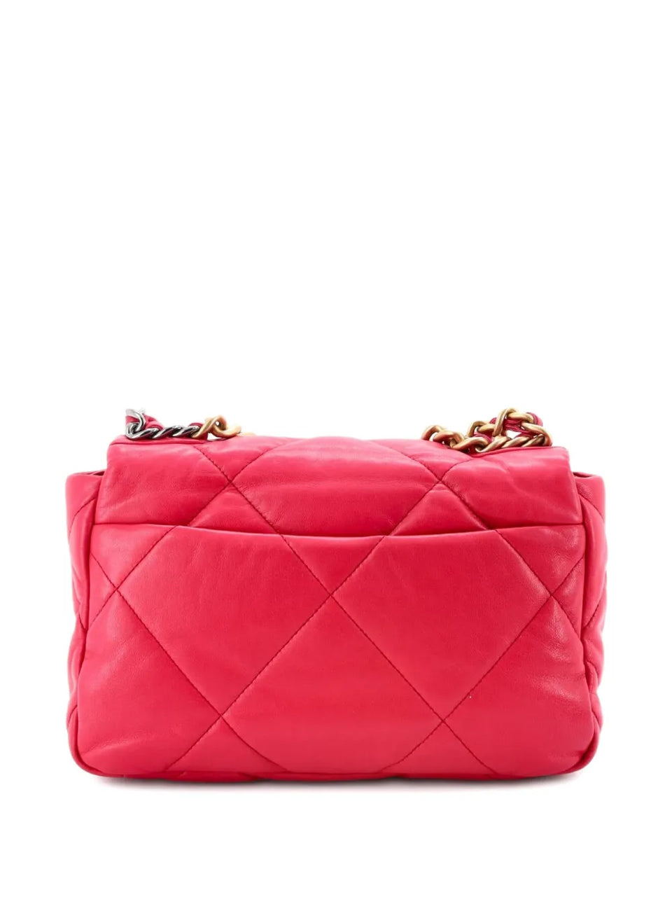 19 Flap Bag Quilted Leather Medium crossbody bag