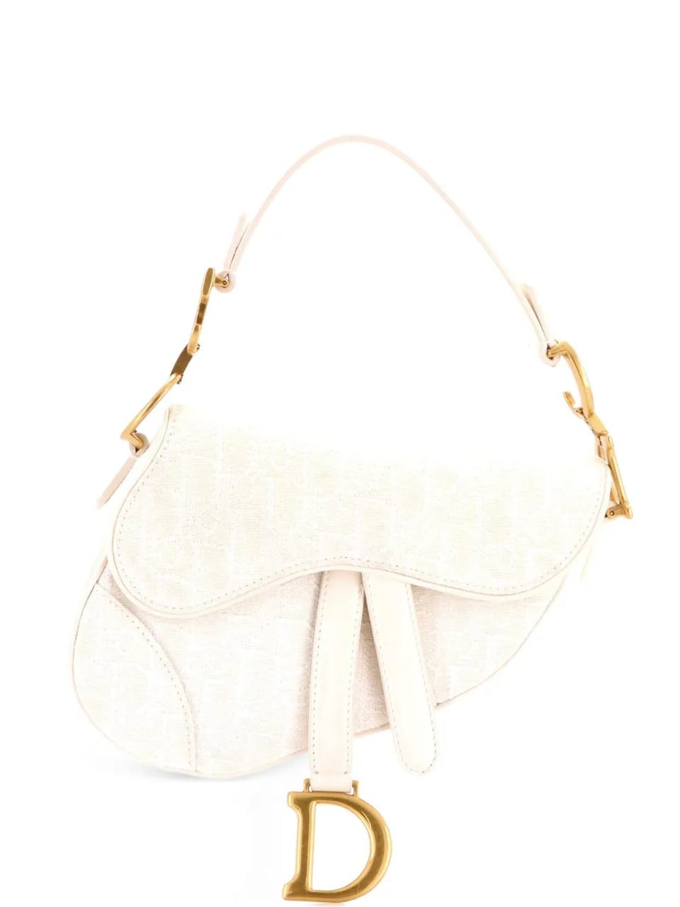 Saddle Handbag Oblique Canvas Mini shoulder bag