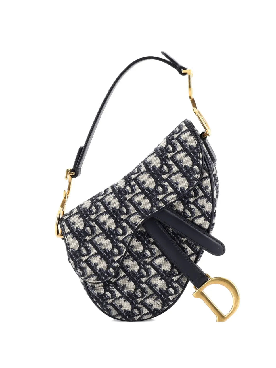 Saddle Handbag Oblique Canvas Mini shoulder bag