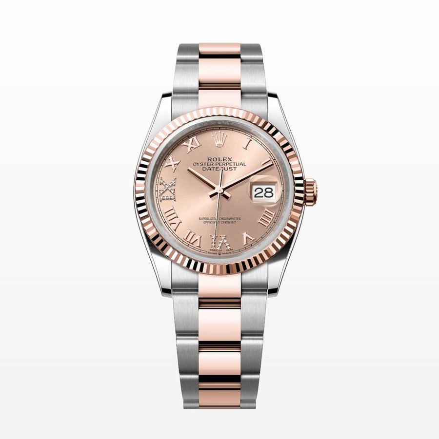 Rolex | Datejust | 126231 | Steel | 36 x 44 mm | Gold/Steel | Pink | Automatic