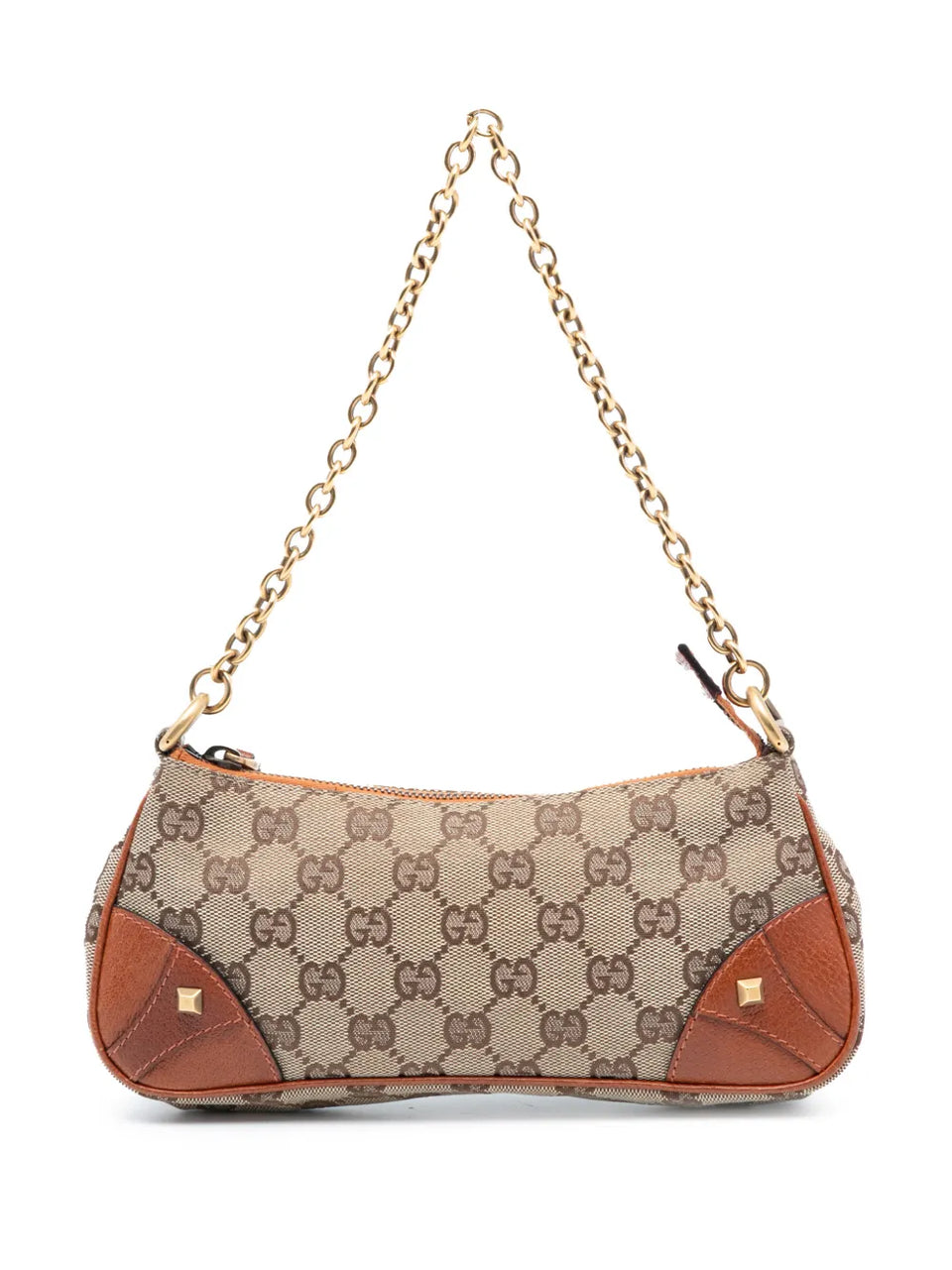 2000-2015 GG Canvas Nailhead shoulder bag