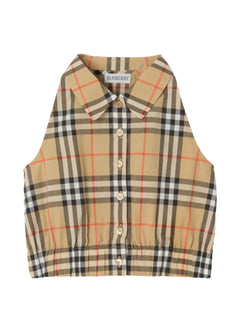 check-cotton shirt