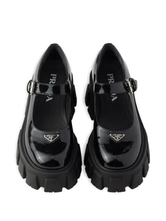 Monolith patent leather Mary Janes