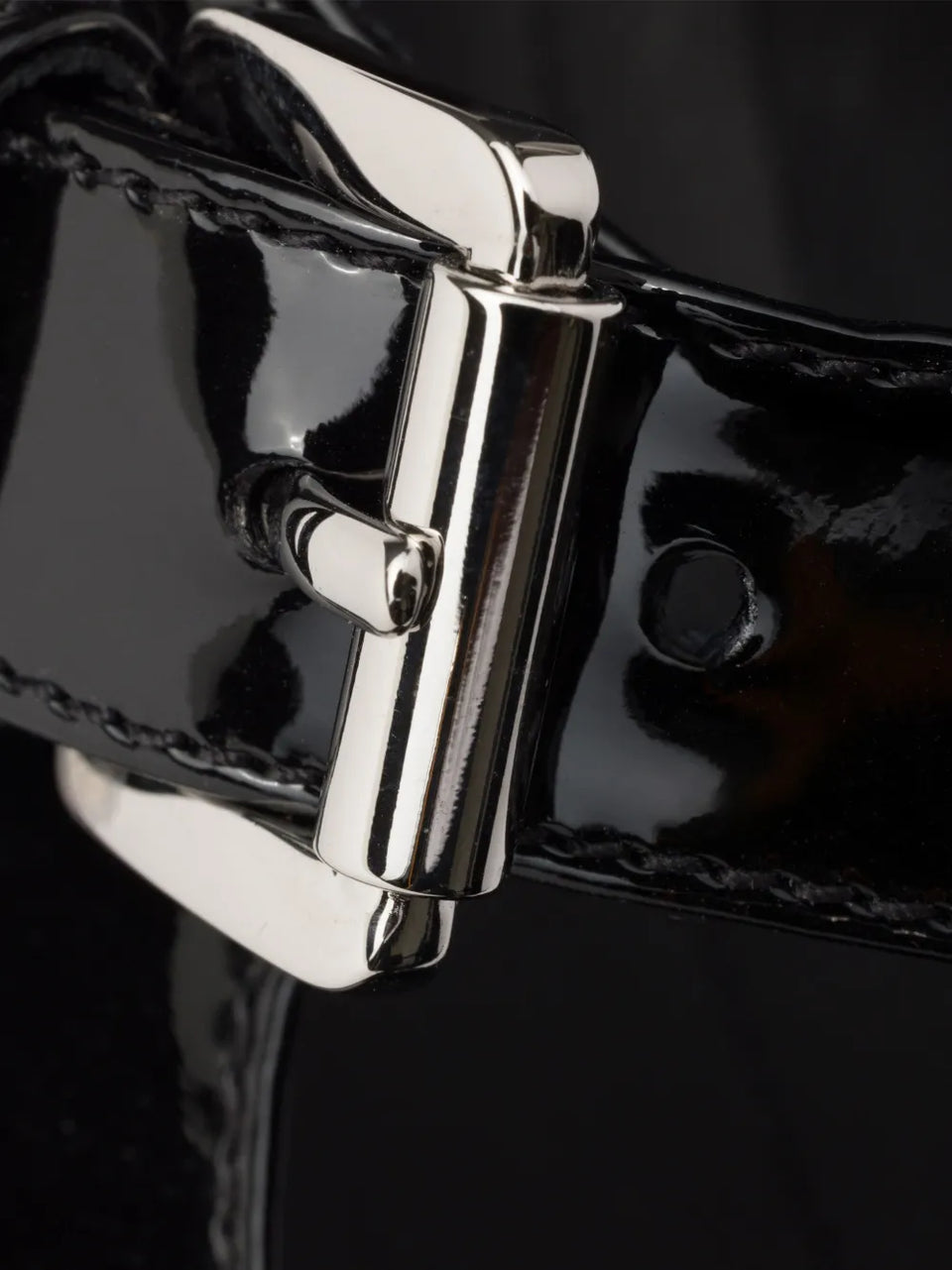 Monolith patent leather Mary Janes