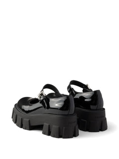 Monolith patent leather Mary Janes
