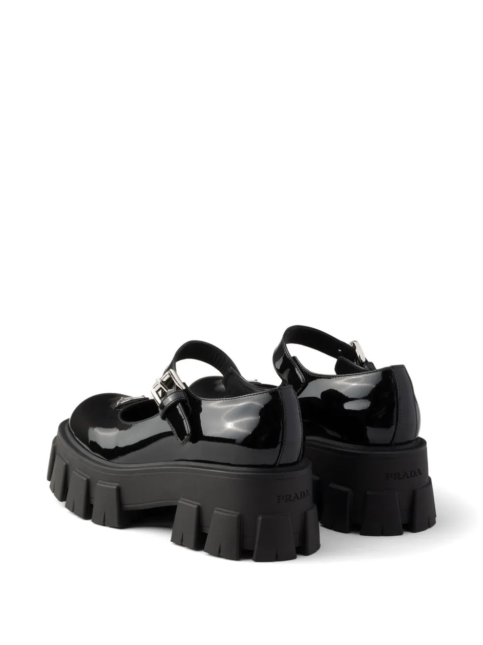 Monolith patent leather Mary Janes