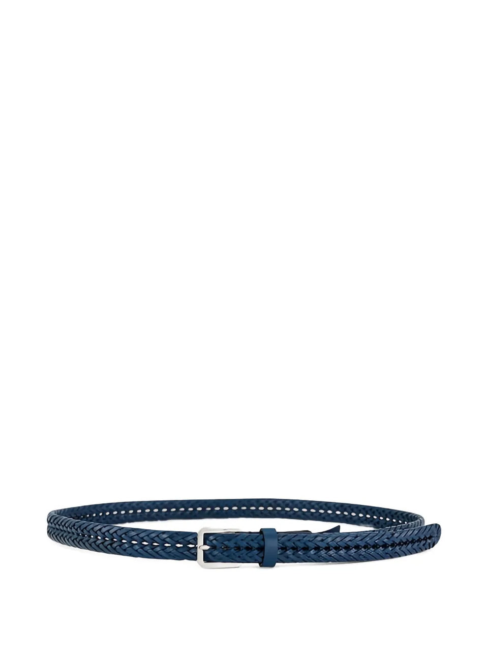 braided leather belt